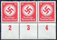 (1944) MiNr. D 172 ** 3-er - Deutsches Reich - Dienstmarke