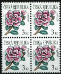 (2008) č. 554 ** 4-bl - Česká republika - Krása květů Azalka