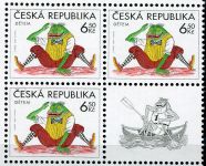 (2004) MiNr. 399 ** VK-4 - Tschechische Republik - Kinder - Frosch