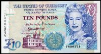 Guernsey - (P 57d) 10 Pfund (2015) - UNC