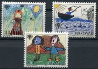 (1979) MiNr. 45 - 47 ** - Faerské ostrovy - Mezinárodní rok dítěte | www.tgw.cz