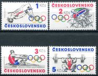 (1984) č. 2663 - 2666 ** - Československo - Sport - olympijské hnutí | www.tgw.cz