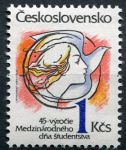((1984) MiNr. 2677 ** - Tschechoslowakei - Internationaler Studententag