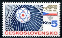 (1987) Nr. 2789 ** - Tschechoslowakei - Kernenergie in der Tschechoslowakei