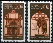 (1988) MiNr. 3153 - 3154 ** - DDR - Leipziger Frühjahrsmesse