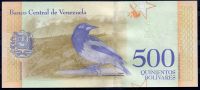 Bankovka 500 Bolivares Venezuela - kat. PICK 108b | www.tgw.cz