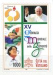 (2000) MiNr. 1350 ** + Etikett - Vatikan - Internationaler Jugendtag, Rom