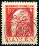 (1911) MiNr. 78 - O - Bayern - Prinzregent Luitpold (1821-1912)