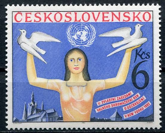 (1982) č. 2541 ** - Československo - Valné shromáždění OSN a odzbrojení | www.tgw.cz
