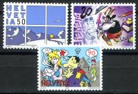 (1992) MiNr. 1474 - 1476 ** - Schweiz - Comics