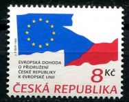(1995) Nr. 63 ** - Tschechische Republik - Assoziierungsabkommen - VV - ohne Druck in schwarz und grau