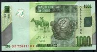 Kongo - (P 101b) 1000 FRANKEN (2013) - UNC
