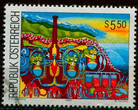 (1992) MiNr. 2077 - O - Rakousko - Čištění mořské vody