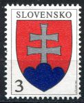 (1993) MiNr. 163 ** - Slowakei - Kleines Staatswappen