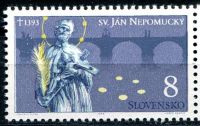 (1993) MiNr. 167 ** - Slowakei - Der heilige Johannes von Nepomuk