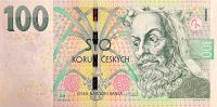 Tschechische Republik (P 25j) 100 CZK (2018) - UNC