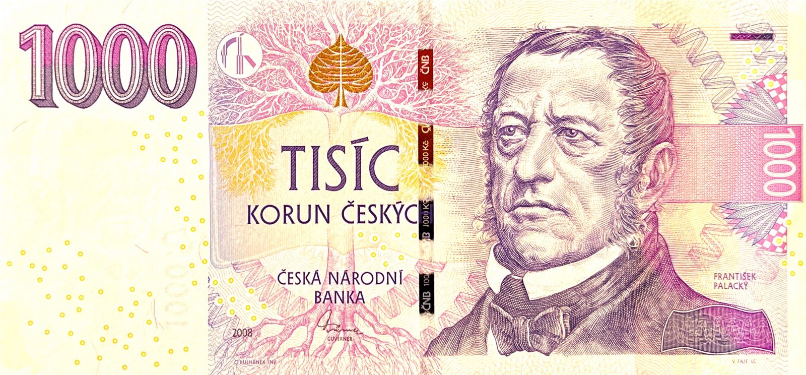 Česká republika (P 25I) bankovka 1000 Kč (2008) - UNC | www.tgw.cz