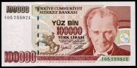 Türkei - (P206) 100 000 Lir 1970 (1997) - UNC
