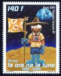 (2009) NiNr. 1075 ** - Fr. Polynesien - Landung auf dem Mond