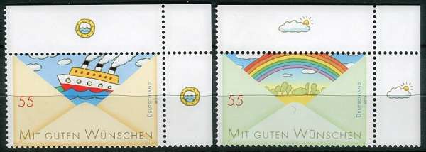 (2010) Nr. 2786 - 2787 ** - Bundesrepublik Deutschland - Grußmarken
