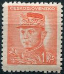 (1945) Nr. 417 ** - Tschechoslowakei - Porträts von M. R. Štefanik