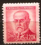 (1945) Nr. 418 ** - Tschechoslowakei - Briefmarken der Serie T. G. Masaryk