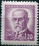 (1945) Mi.Nr. 466 ** - Tschechoslowakei - Porträts von T. G. Masaryk