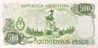 Argentina (P303a.3) - 500 pesos (1979) - UNC