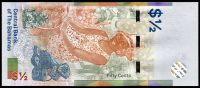 Bahamas (P 76) 50 Cents Banknote (2019) - UNC