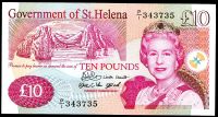 Heilige Helena (P 12a) 10 Pfund (2004) - UNC