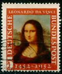 (1952) MiNr. 148 - O - Německo - Leonardo da Vinci (2)