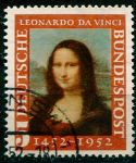 (1952) MiNr. 148 - O - Německo - Leonardo da Vinci (1)