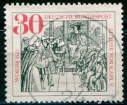 (1971) MiNr. 669 - O - Německo - Martin Luther před císařem (1)