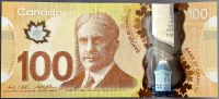 Kanada - (P 110c) 100 DOLLARS (2021) - UNC Polymer