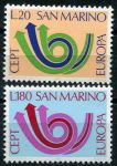 (1973) MiNr. 1029 - 1030 ** - San Marino - Europa