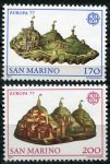 (1977) MiNr. 1131 - 1132 ** - San Marino - Europa