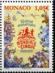 (2019) MiNr. 3422 ** - Monako - Světová cirkusová asociace.