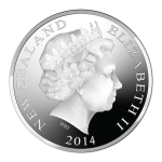 (2014) 1$ (Ag) - Nový Zéland - 1914 Pro krále a říši (proof)