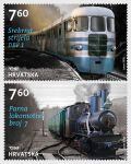 (2018) MiNr. 1340 - 1341 **- Chorvatsko - lokomotivy