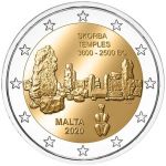 (2020) Malta 2 € Gedenkmünze - Skorba-Tempel in Kapsel