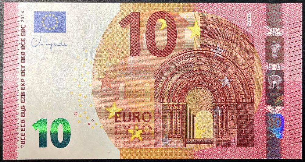 EURO (P 27w- Deutschland) 10 EURO Banknote (2020) - UNC