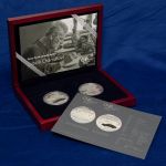 Silbermünzen- und Medaillensatz - Tatra 603 und Medaille zu Ehren von Luboš Charvát