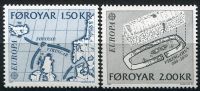 (1982) MiNr. 70 - 71 ** - Färöer Inseln - EUROPA