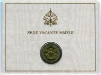 (2013) - 2 € - Vatikanstadt - Sede Vacante (UNC)