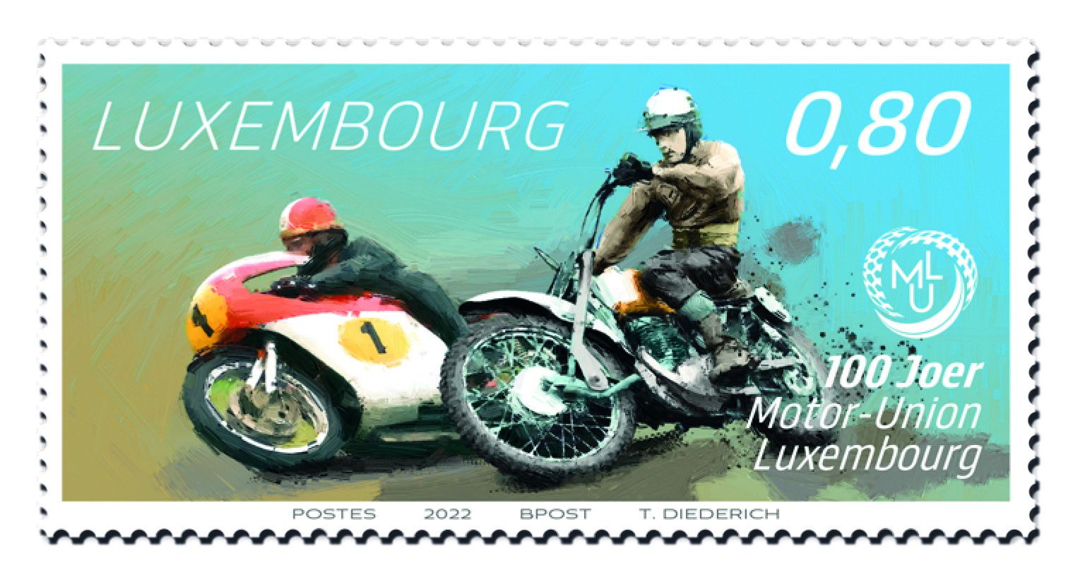 (2022) MiNr. 2299 ** - Lucembursko - Motor Union Luxembourg