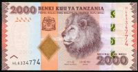 Tansania - (P 42c) 2000 Shilingi (2020) - UNC