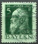 (1911) MiNr. 77 - O - Bayern - Prinzregent Luitpold (1821-1912)