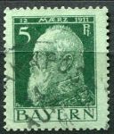 (1911) MiNr. 77 - O - Bayern - Princ Regent Luitpold (1821-1912)
