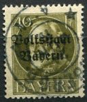(1919) MiNr. 124 II. A - O - Bayern - König Ludwig III. - Nachdruck
