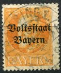 (1919) MiNr. 134 II. A - O - Bayern - König Ludwig III. - Nachdruck
